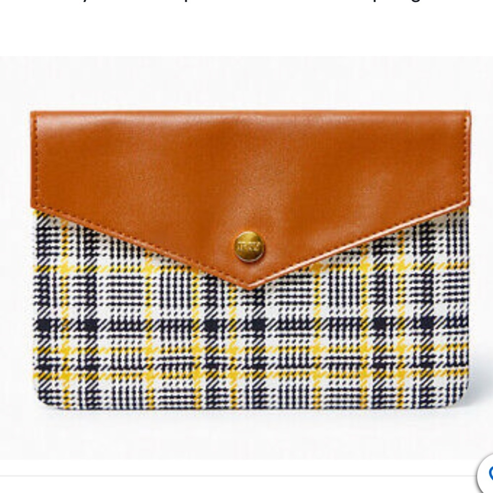 Ipsy yellow mod 70s flap bag September 2021
